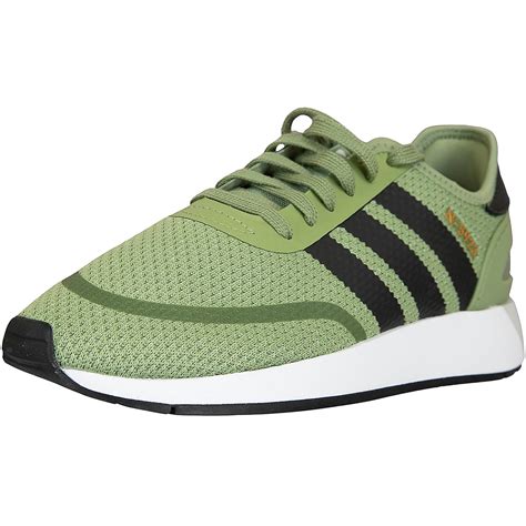 adidas tennisschuhe eine seite grüne streifen|Grüne Schuhe .